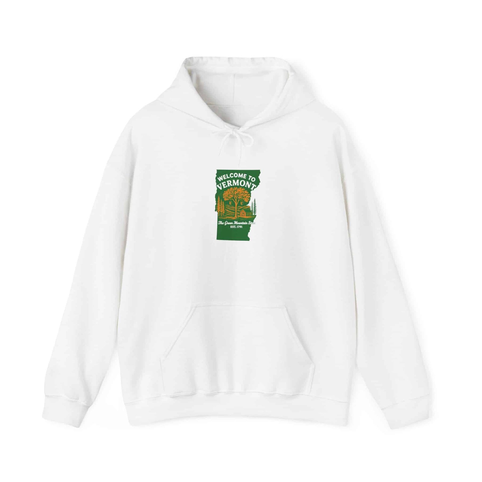 Vermont State Hoodie Pullover