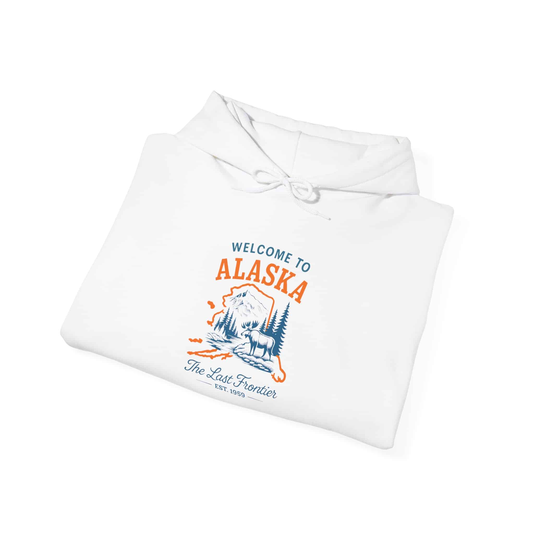Alaska State Hoodie Pullover - Image 4