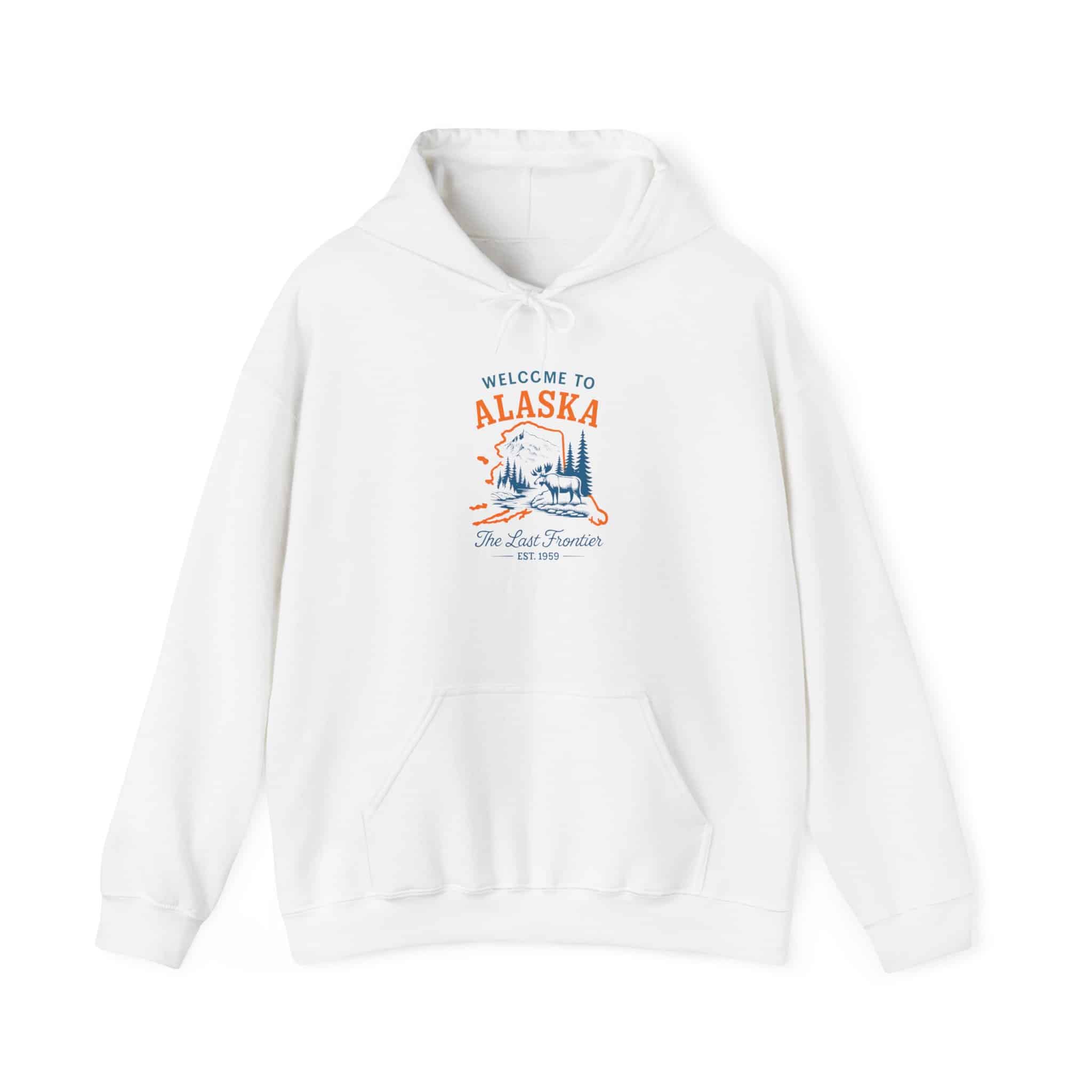 Alaska State Hoodie Pullover