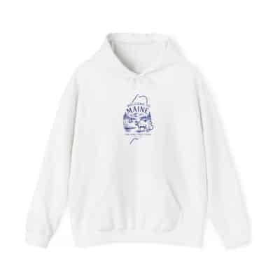Maine State Hoodie Pullover