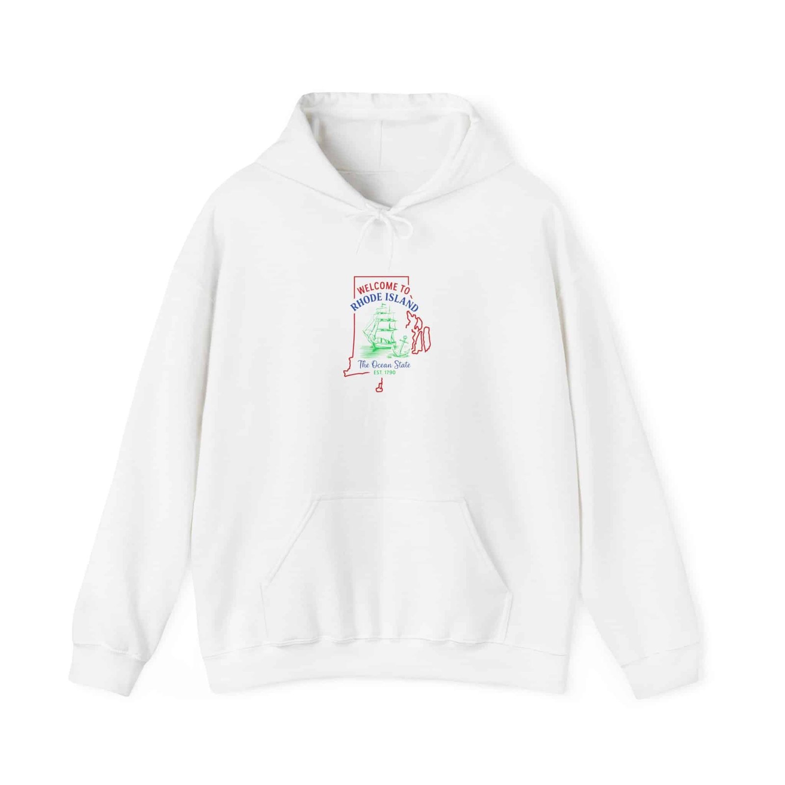 Rhode Island State Hoodie Pullover