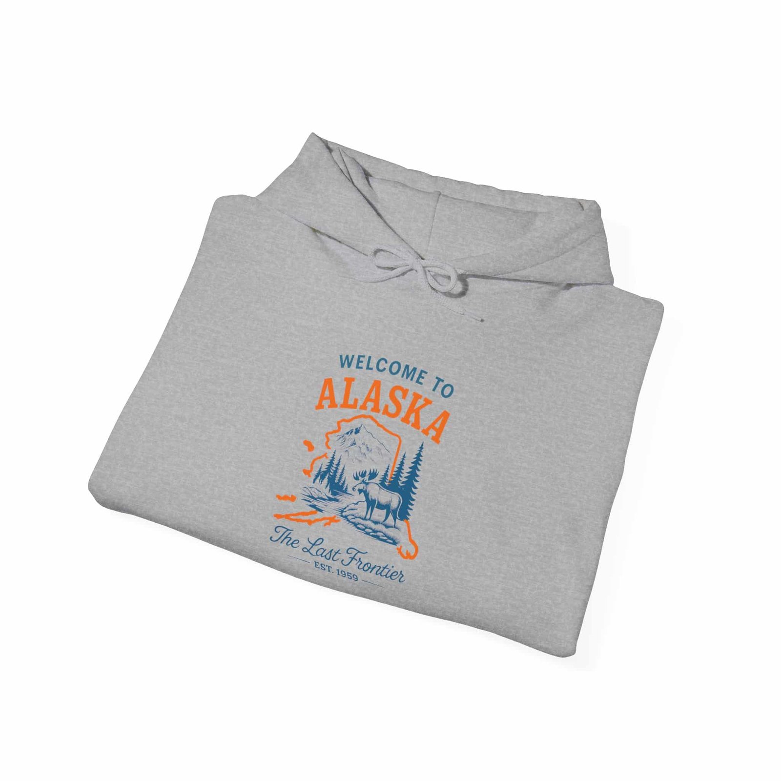 Alaska State Hoodie Pullover - Image 8
