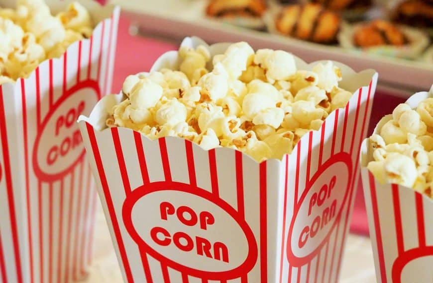 selective focus photography of popcorns