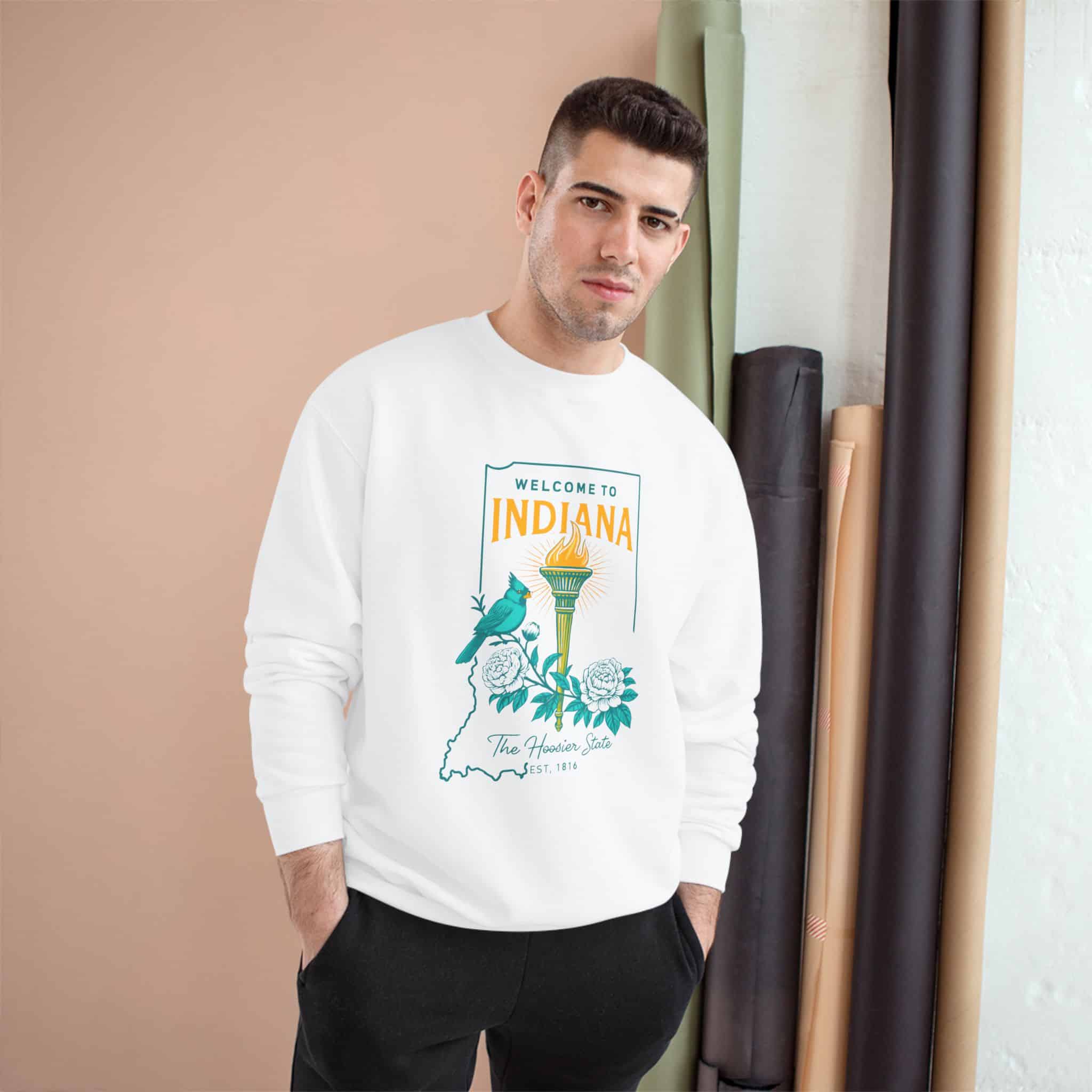 Indiana State Sweatshirt - Image 3