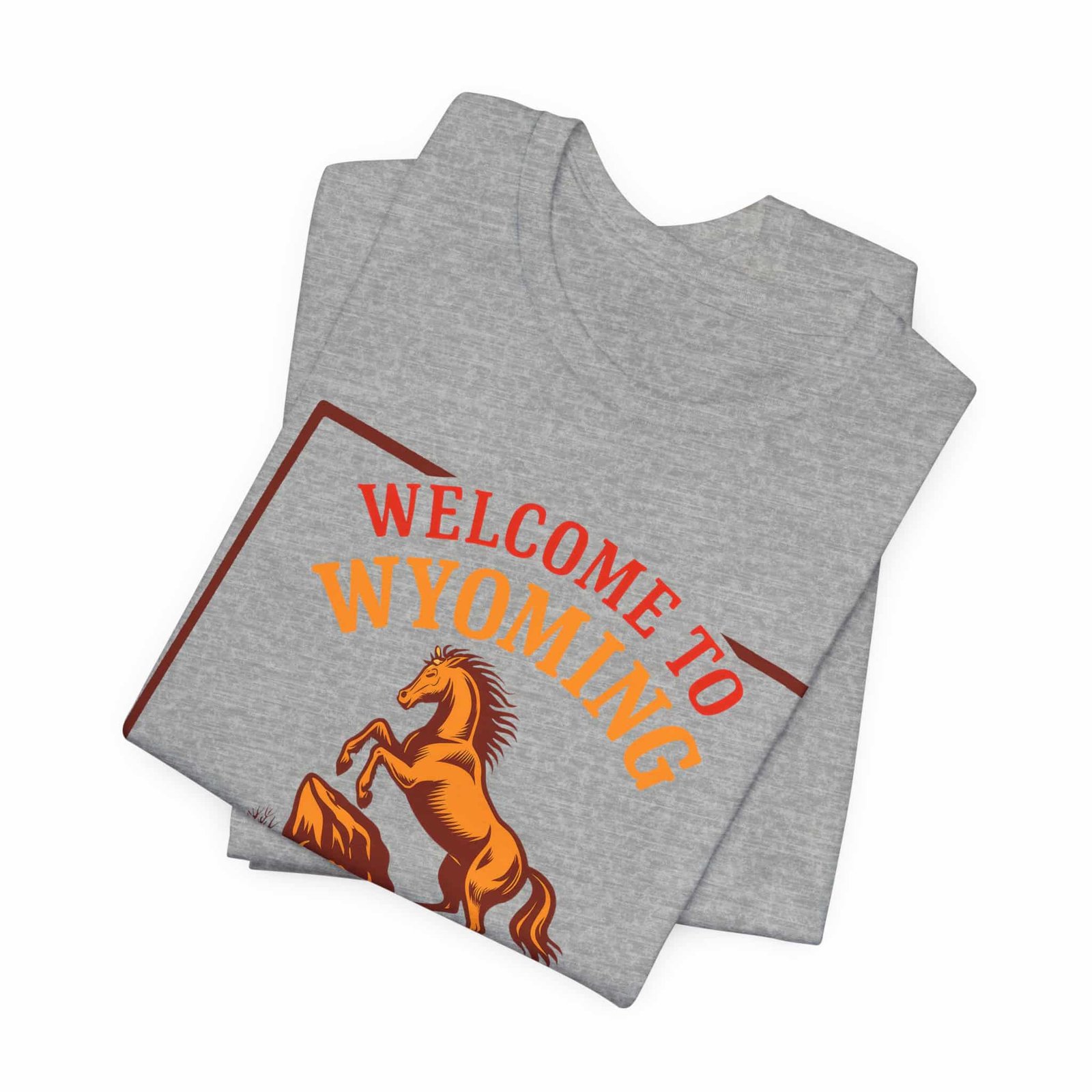 Wyoming State Welcome T-Shirt - Image 11