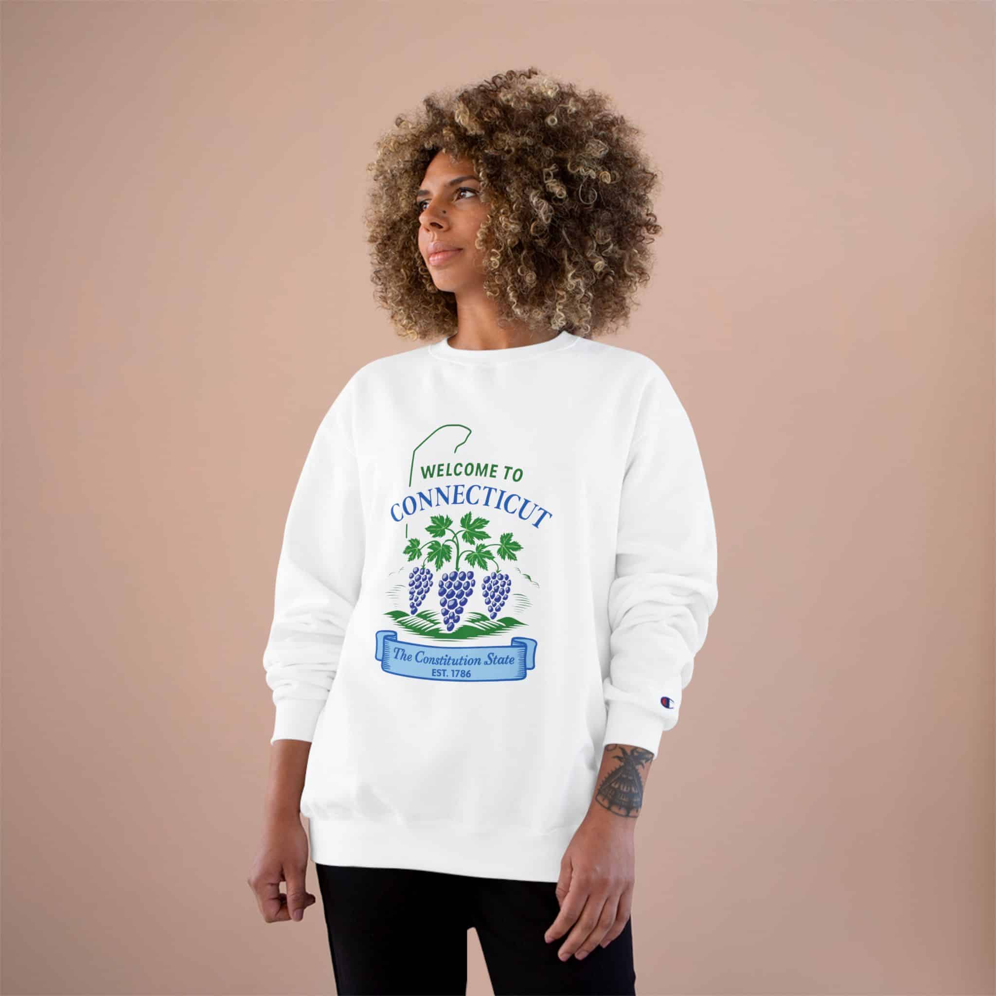 Connecticut State Sweatshirt - Image 4