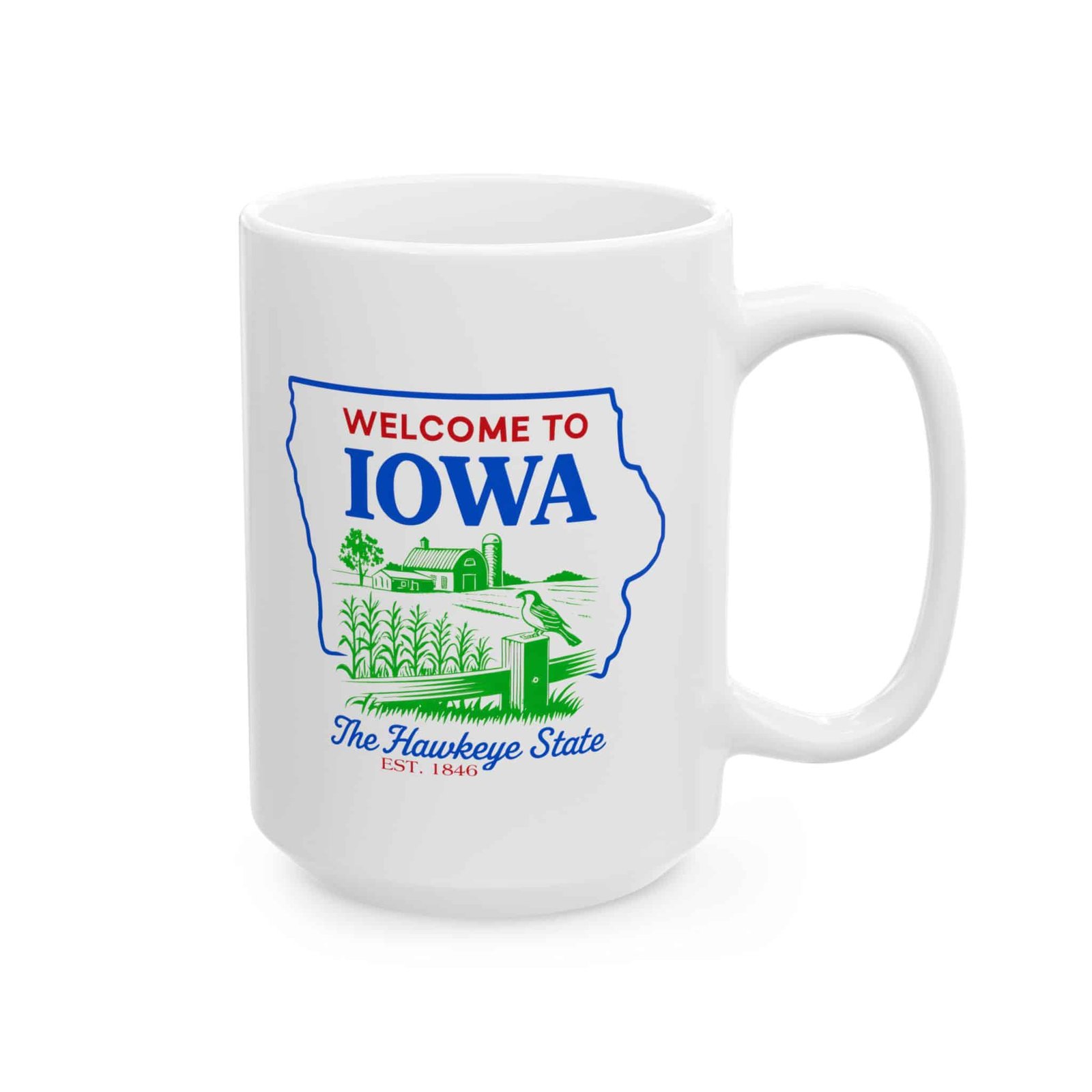 Iowa State Mug (11oz/15oz) - Image 8