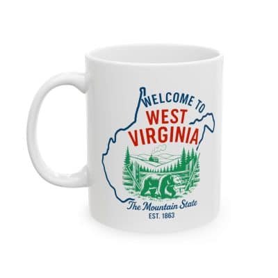 Alternative view of West Virginia State Mug (11oz/15oz)