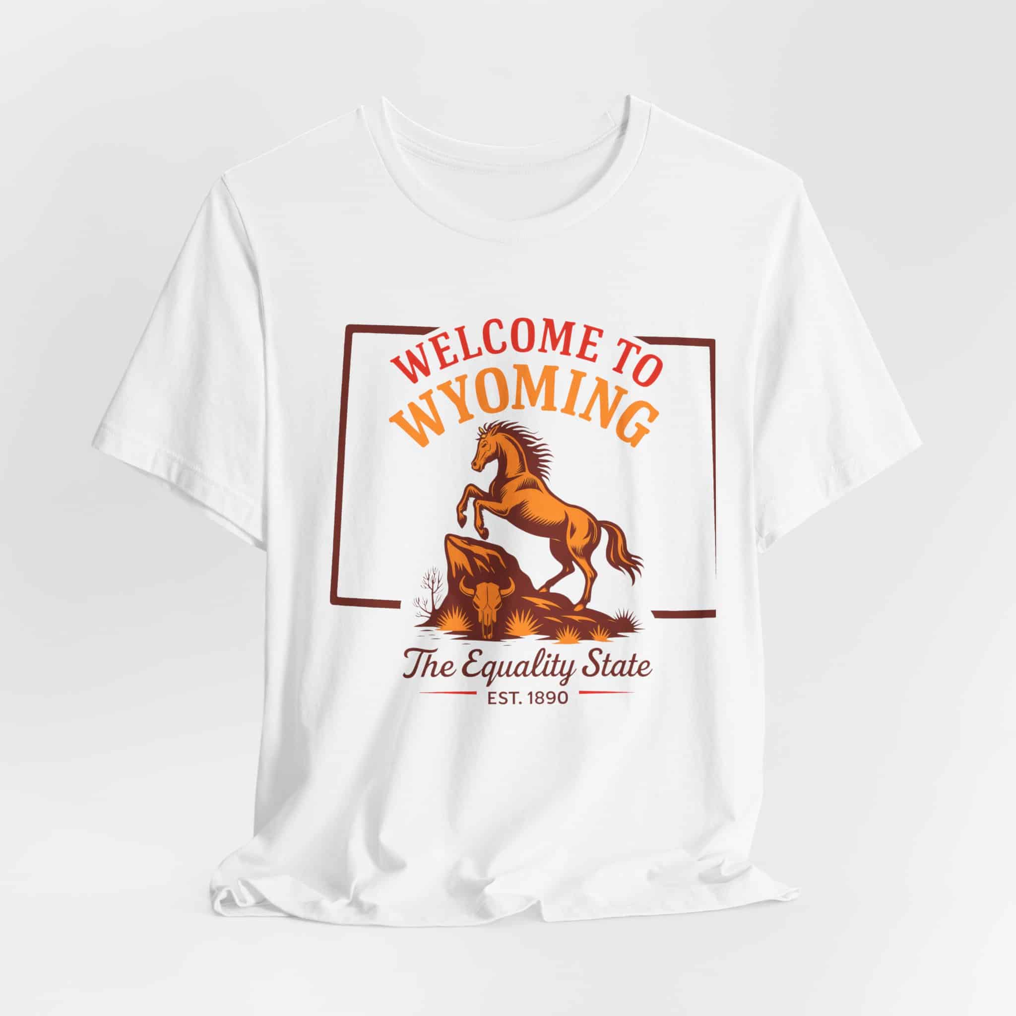 Wyoming State Welcome T-Shirt - Image 4