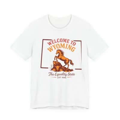 Wyoming State Welcome T-Shirt