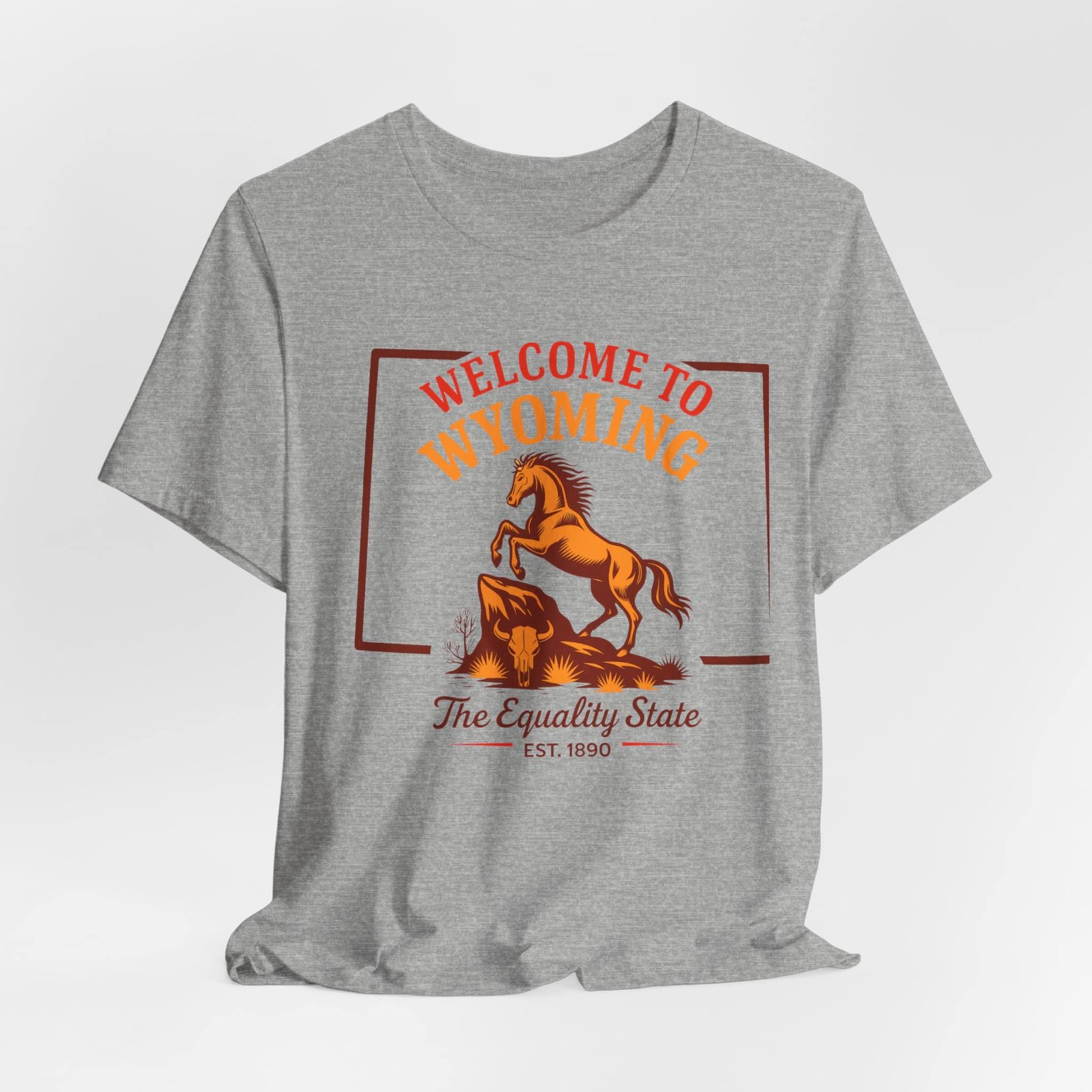 Wyoming State Welcome T-Shirt - Image 12