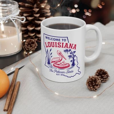Louisiana State Mug (11oz/15oz)