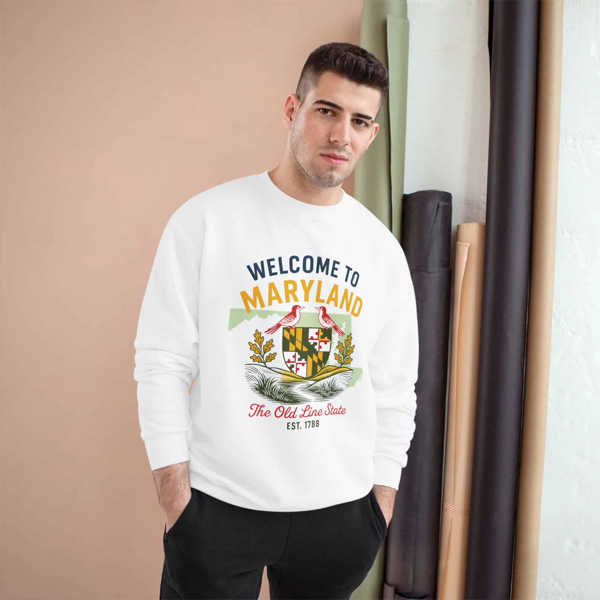 Maryland Columbia Brand Sweatshirt - Image 3