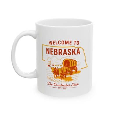 Alternative view of Nebraska State Mug (11oz/15oz)