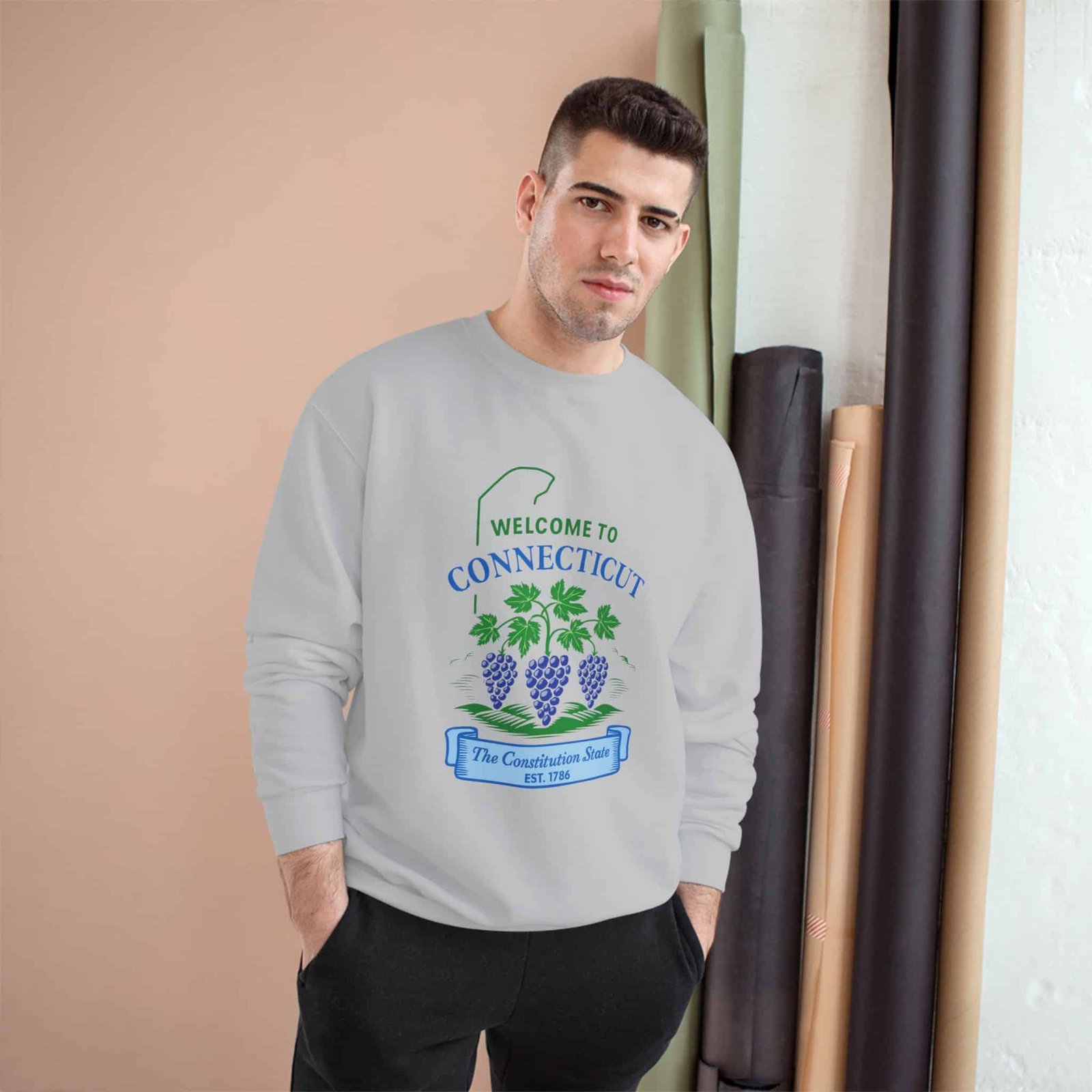 Connecticut State Sweatshirt - Image 7