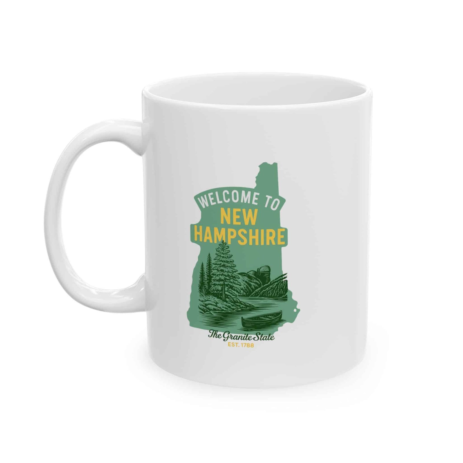 New Hampshire State Mug (11oz/15oz)