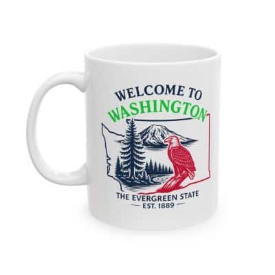 Alternative view of Washington State Mug (11oz/15oz)