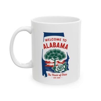 Alternative view of Alabama State Mug (11oz/15oz)