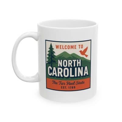 Alternative view of North Carolina State Mug (11oz/15oz)