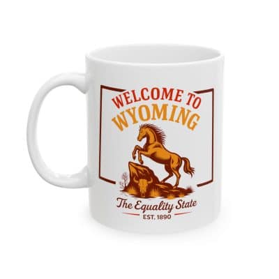Alternative view of Wyoming State Mug (11oz/15oz)