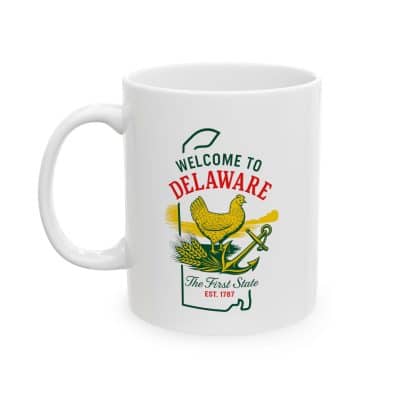Alternative view of Delaware State Mug (11oz/15oz)