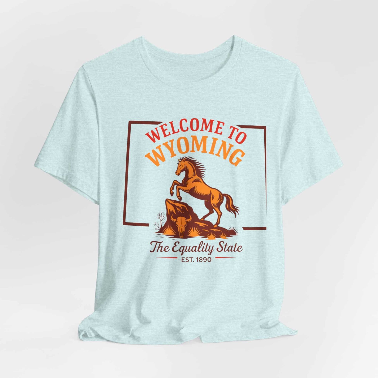 Wyoming State Welcome T-Shirt - Image 8
