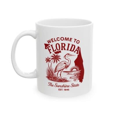 Alternative view of Florida State Mug (11oz/15oz)