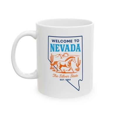 Alternative view of Nevada State Mug (11oz/15oz)