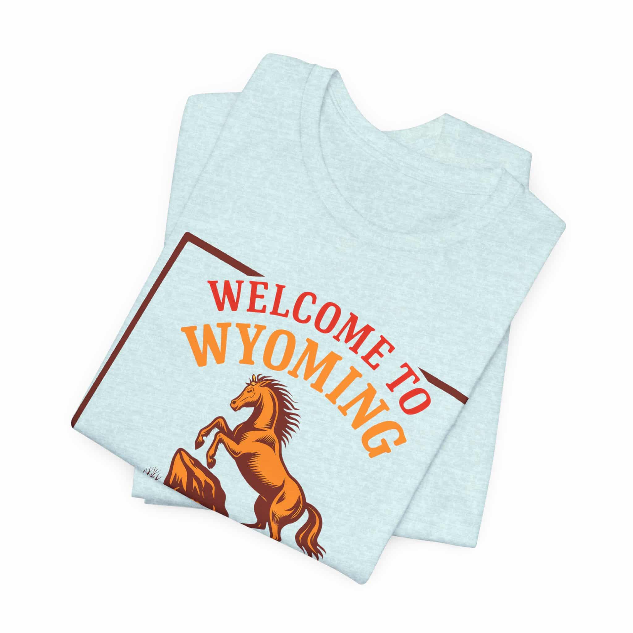 Wyoming State Welcome T-Shirt - Image 7