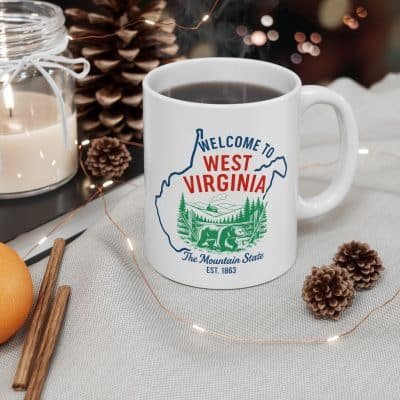 West Virginia State Mug (11oz/15oz)