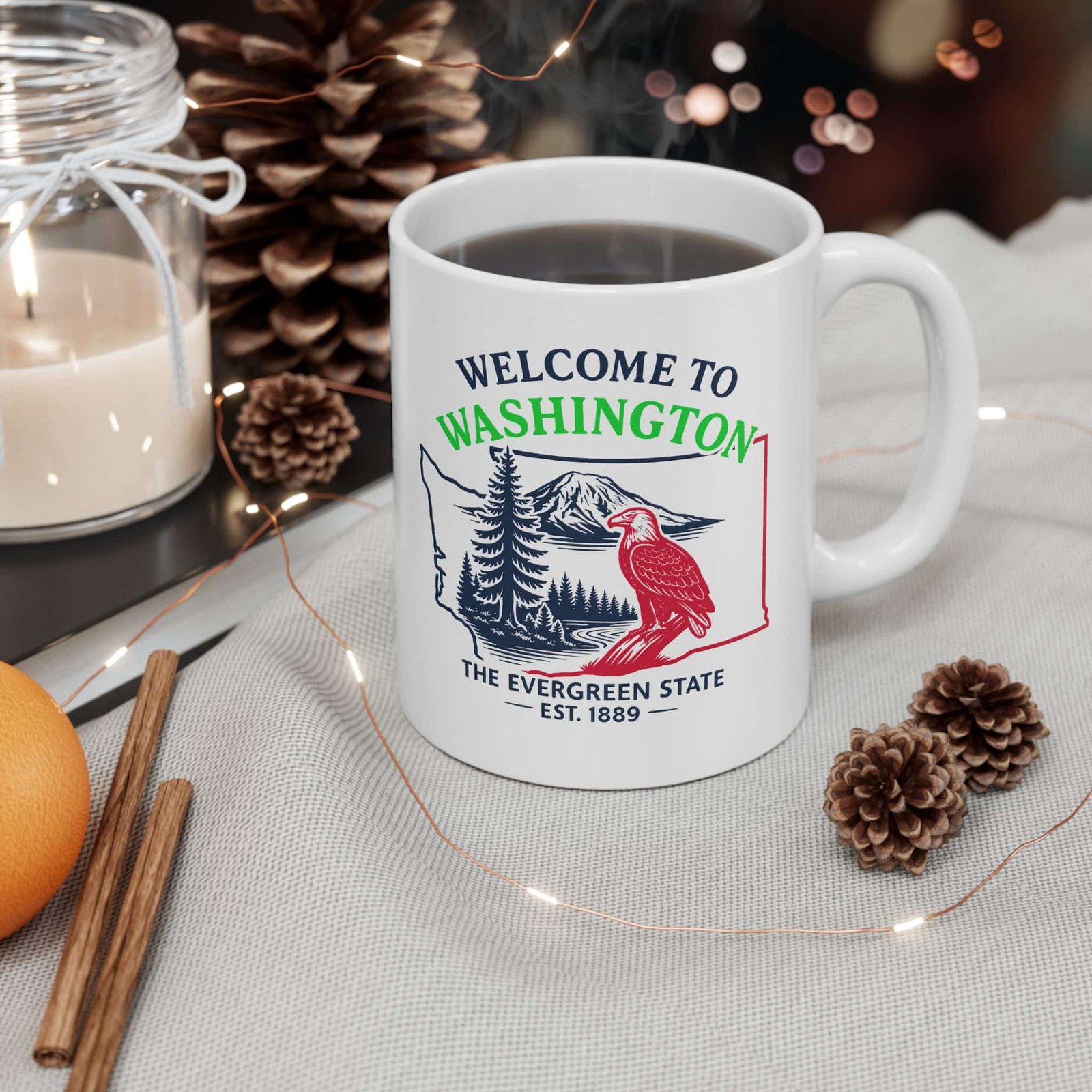 Washington State Mug (11oz/15oz)