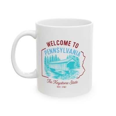 Alternative view of Pennsylvania State Mug (11oz/15oz)