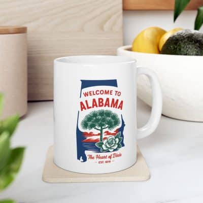Alabama State Mug (11oz/15oz)