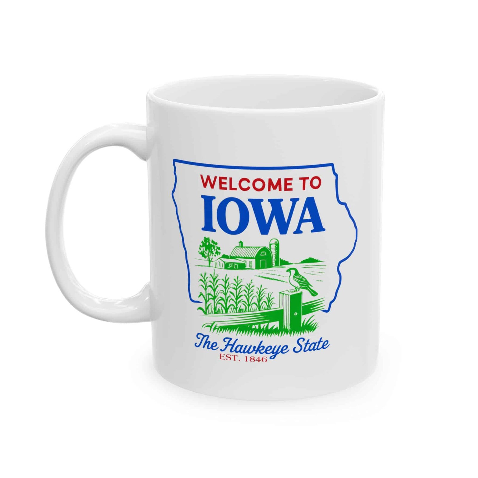 Iowa State Mug (11oz/15oz) - Image 2