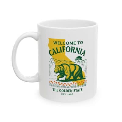 Alternative view of California State Mug (11oz/15oz)