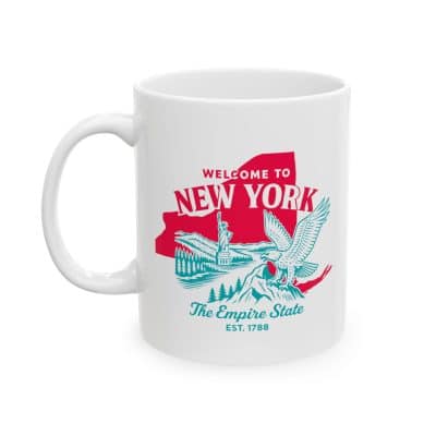 Alternative view of New York State Mug (11oz/15oz)