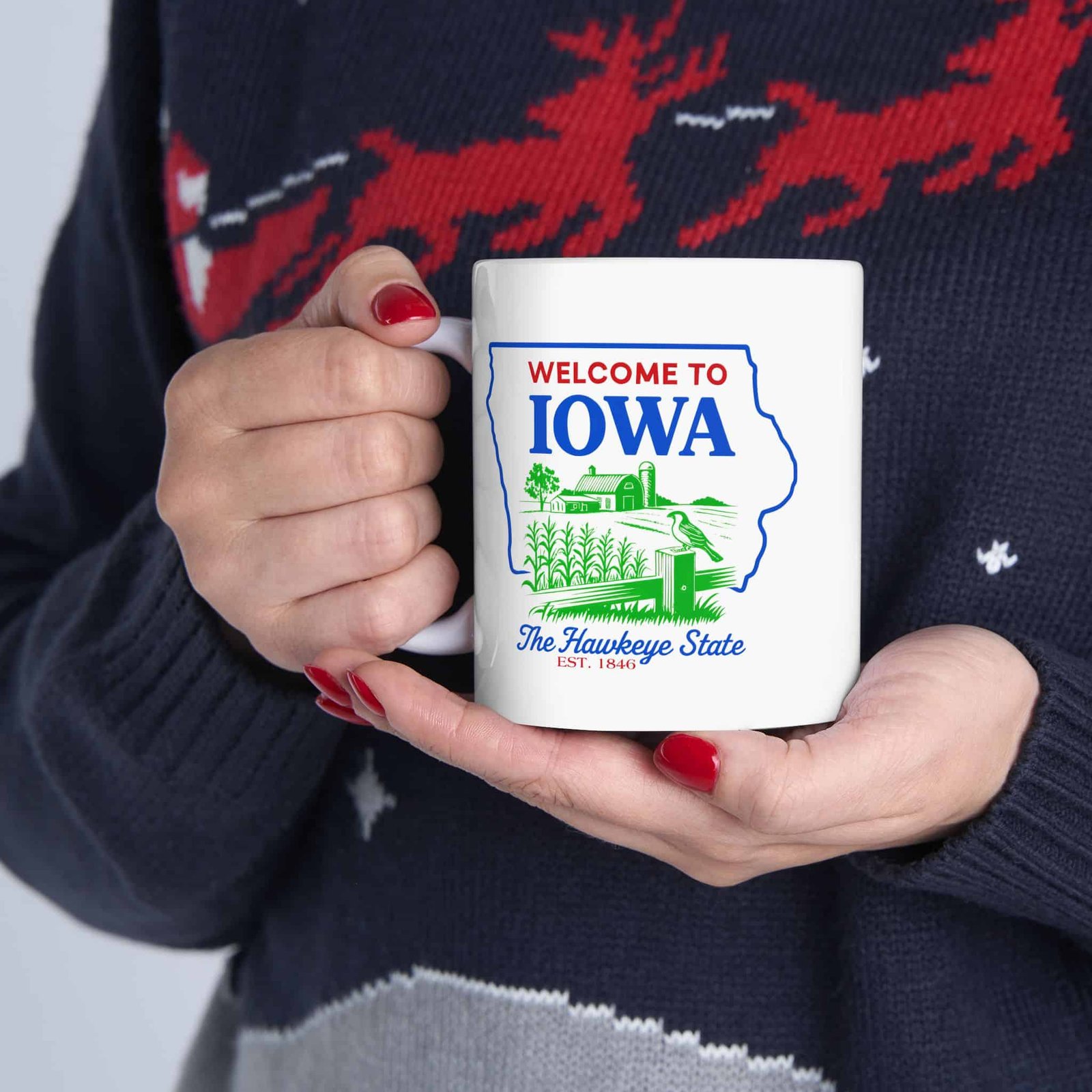 Iowa State Mug (11oz/15oz) - Image 6